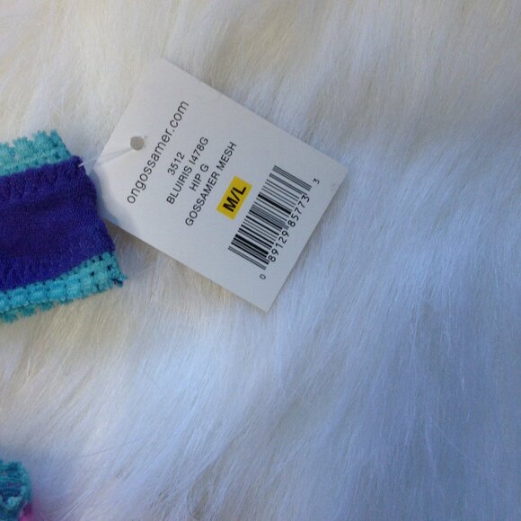 (Bundle of 3) On Gossamer Mesh Thong Panty Bundle NWT - Picture 5 of 6